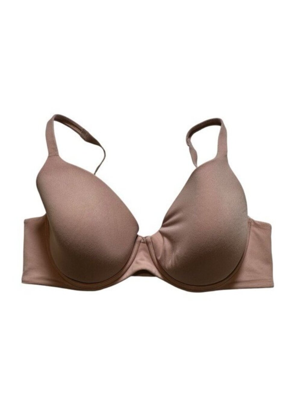 Soma Embraceable Perfect Coverage Bra 36D Taupe Nude Underwire T-Shirt Bra
